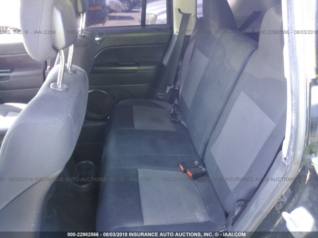 1C4NJCEA8CD602566 - 2012 JEEP COMPASS LATITUDE Qara foto 8