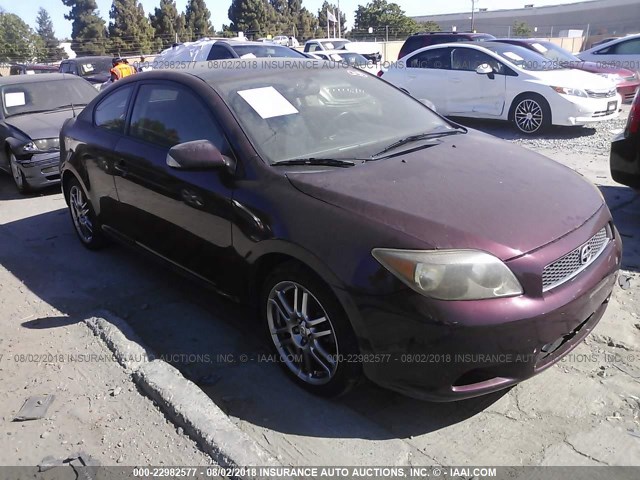 JTKDE167870150034 - 2007 TOYOTA SCION TC 紫色 照片 1