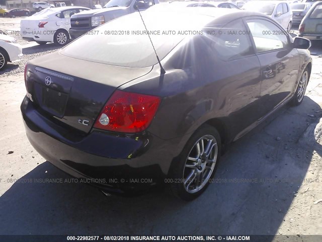 JTKDE167870150034 - 2007 TOYOTA SCION TC 紫色 照片 4