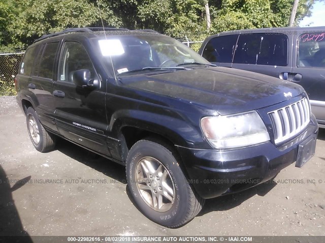 1J4GW48S44C225708 - 2004 JEEP GRAND CHEROKEE LAREDO/COLUMBIA/FREEDOM 黑色 照片 1