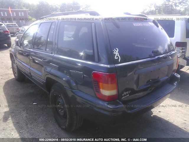 1J4GW48S44C225708 - 2004 JEEP GRAND CHEROKEE LAREDO/COLUMBIA/FREEDOM 黑色 照片 3