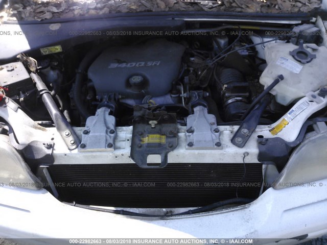 1GMDX03E1WD335379 - 1998 PONTIAC TRANS SPORT  WHITE photo 10