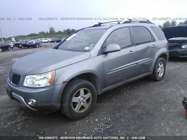 2CKDL63F666172067 - 2006 PONTIAC TORRENT GRAY photo 2