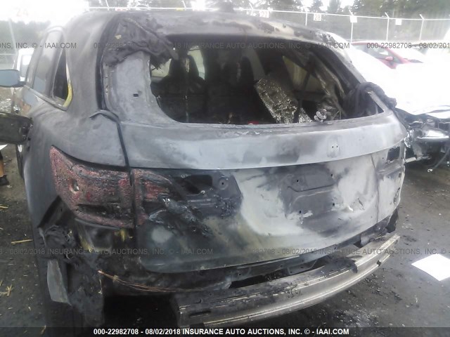 5FRYD4H4XEB015859 - 2014 ACURA MDX TECHNOLOGY GRAY photo 6