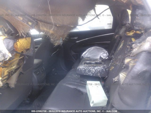 5FRYD4H4XEB015859 - 2014 ACURA MDX TECHNOLOGY GRAY photo 8