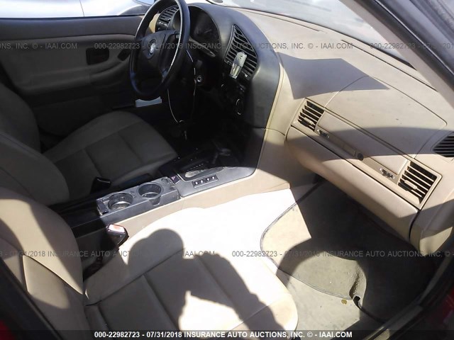4USCC8327SLA07249 - 1995 BMW 318 I AUTOMATIC RED photo 5