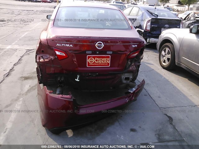 1N4AL3AP5GN390444 - 2016 NISSAN ALTIMA 2.5/S/SV/SL/SR RED photo 6