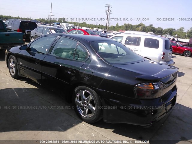 1G2HZ541324174394 - 2002 PONTIAC BONNEVILLE SSEI BLACK photo 3