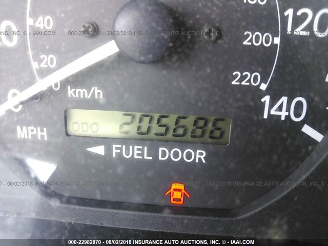 4T1BG22K5YU703690 - 2000 TOYOTA CAMRY CE/LE/XLE 银色 照片 7