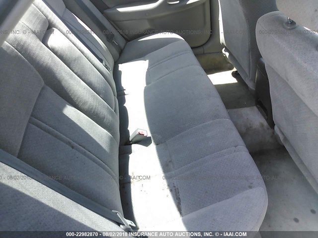 4T1BG22K5YU703690 - 2000 TOYOTA CAMRY CE/LE/XLE 银色 照片 8