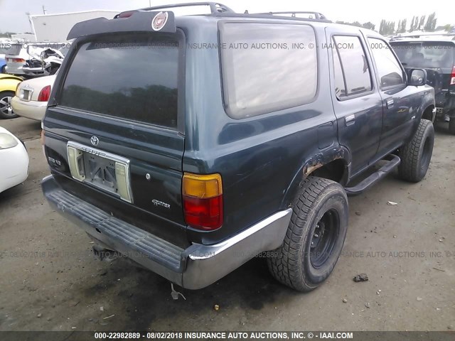 JT3VN39W3S0192070 - 1995 TOYOTA 4RUNNER VN39 SR5 GREEN photo 4