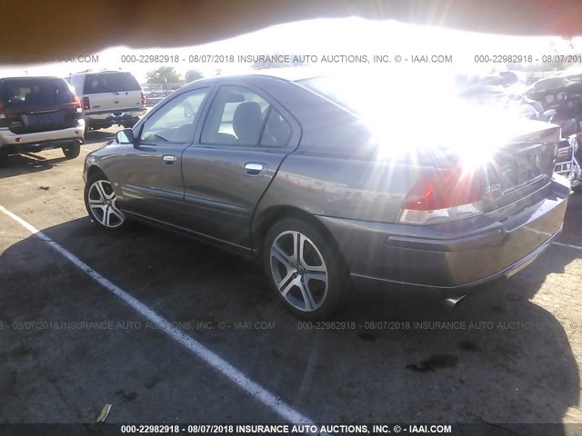 YV1RS547162555861 - 2006 VOLVO S60 T5 BLUE photo 3