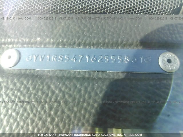 YV1RS547162555861 - 2006 VOLVO S60 T5 BLUE photo 9