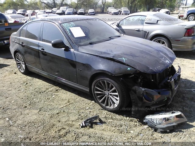 WBAPN7C54BA950551 - 2011 BMW 335 D BLACK photo 1
