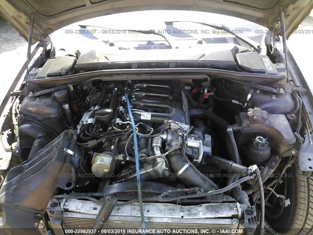 WBAPN7C54BA950551 - 2011 BMW 335 D BLACK photo 10