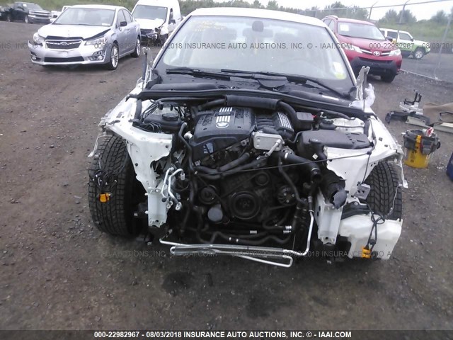 WBANV1C56AC389938 - 2010 BMW 528 XI WHITE photo 6