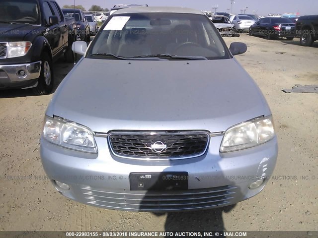 3N1CB51DX2L624810 - 2002 NISSAN SENTRA XE/GXE SILVER photo 6