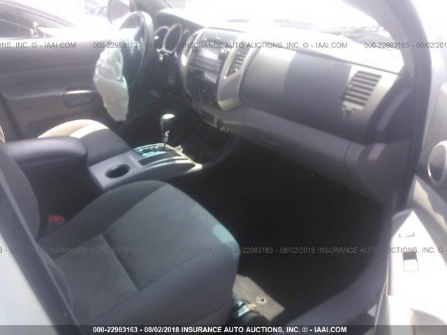 5TFTX4CN6CX011085 - 2012 TOYOTA TACOMA ACCESS CAB Ақ фото 5