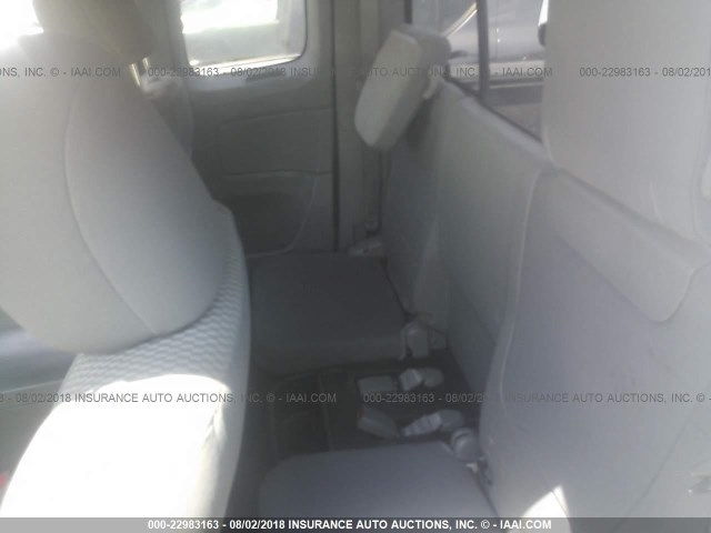 5TFTX4CN6CX011085 - 2012 TOYOTA TACOMA ACCESS CAB WHITE photo 8