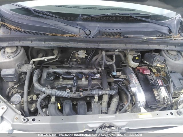 JTLKT324040163890 - 2004 TOYOTA SCION XB Silber Foto 10