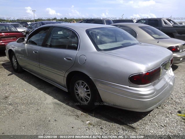 1G4HP52K94U177652 - 2004 BUICK LESABRE CUSTOM SILVER photo 3