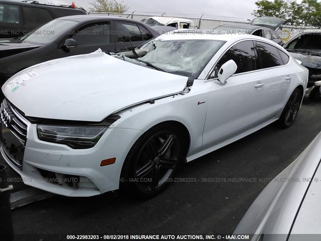 WAU2GAFC8GN097681 - 2016 AUDI A7 PRESTIGE WHITE photo 2