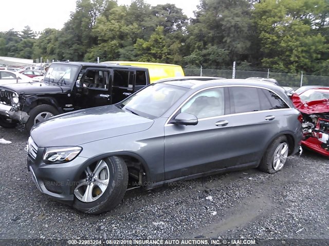 WDC0G4KB9JV032364 - 2018 MERCEDES-BENZ GLC 300 4MATIC GRAY photo 6