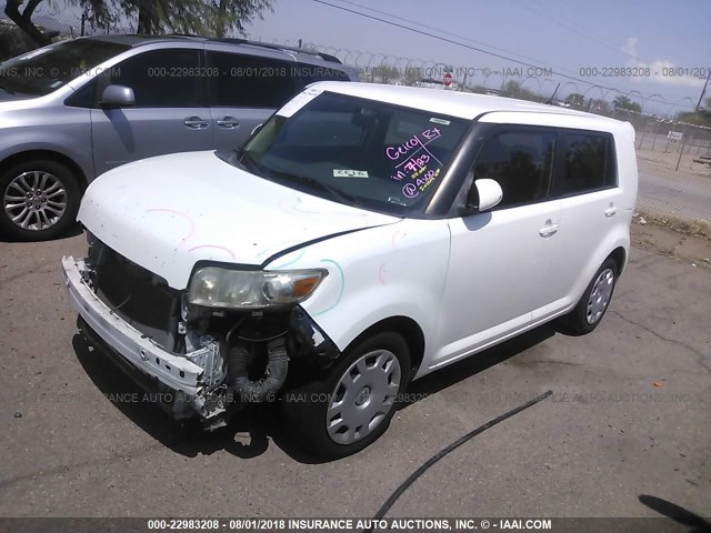 JTLZE4FE1A1107478 - 2010 TOYOTA SCION XB Weiß Foto 2