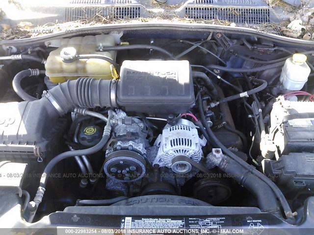 1J4GL48K33W616578 - 2003 JEEP LIBERTY SPORT/FREEDOM ლურჯი ფოტო 10