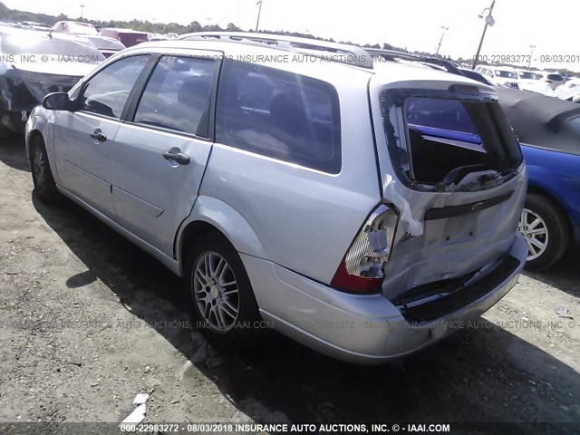 1FAHP36342W255015 - 2002 FORD FOCUS SE/SE COMFORT/ZTW/SE SPRT SILVER photo 3