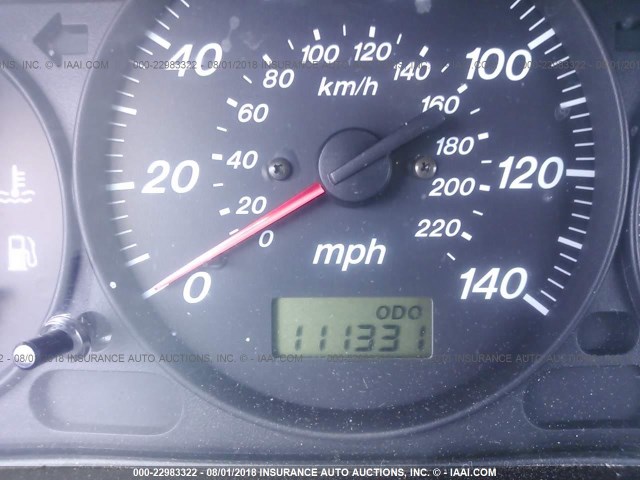 JM1BJ2210Y0202002 - 2000 MAZDA PROTEGE ES RED photo 7