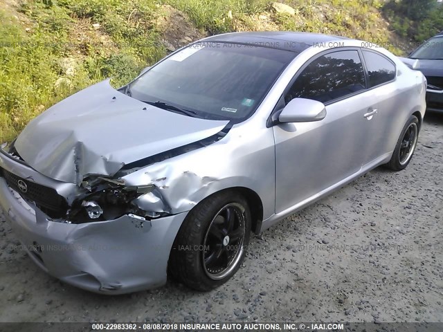 JTKDE167180234679 - 2008 TOYOTA SCION TC 银色 照片 2