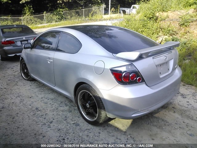 JTKDE167180234679 - 2008 TOYOTA SCION TC SILVER photo 3