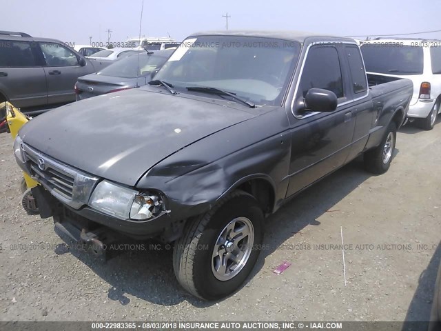 4F4YR16U1WTM05758 - 1998 MAZDA B3000 CAB PLUS GRAY photo 2