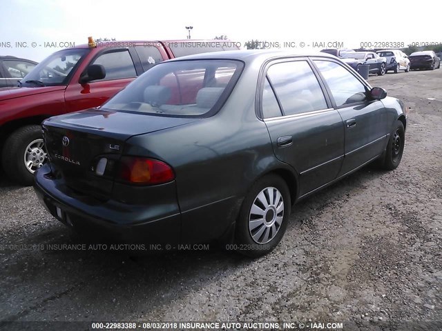 2T1BR12E4YC363786 - 2000 TOYOTA COROLLA VE/CE/LE 绿色 照片 4