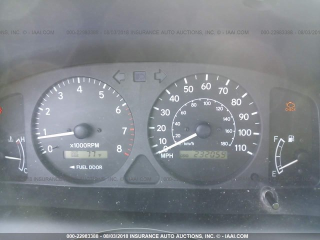 2T1BR12E4YC363786 - 2000 TOYOTA COROLLA VE/CE/LE 绿色 照片 7