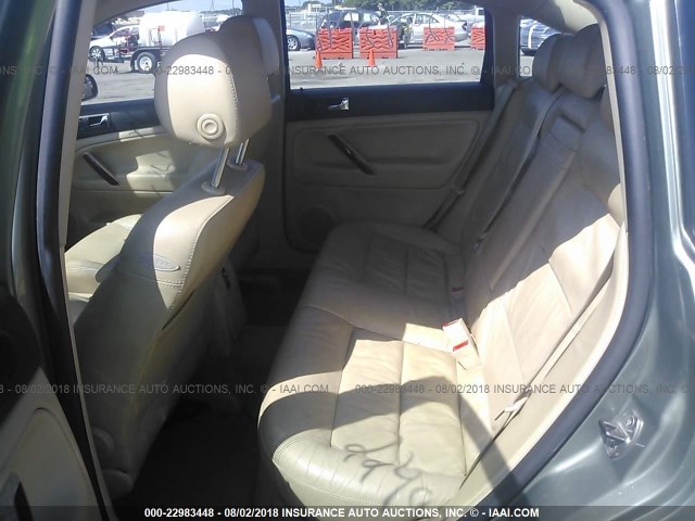 WVWRH63B23P105103 - 2003 VOLKSWAGEN PASSAT GLX GREEN photo 8