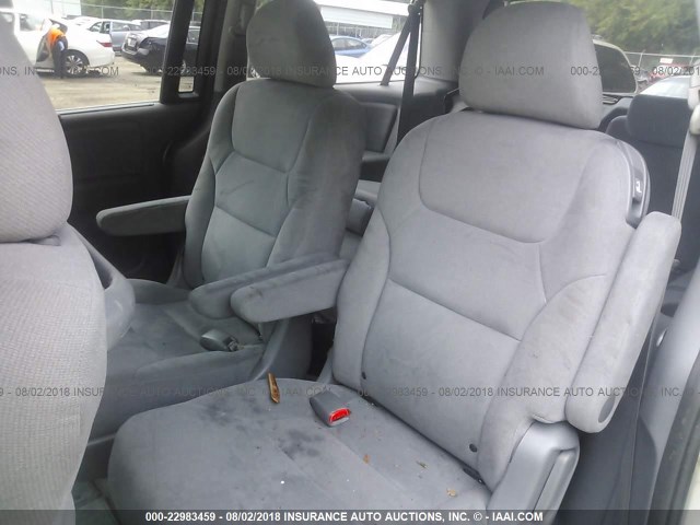 5FNRL38477B407610 - 2007 HONDA ODYSSEY EX SILVER photo 8