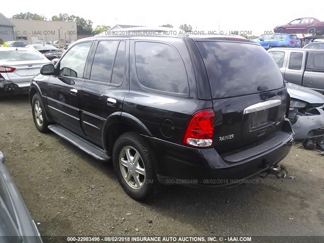 5GADT13S062316492 - 2006 BUICK RAINIER CXL BLACK photo 3