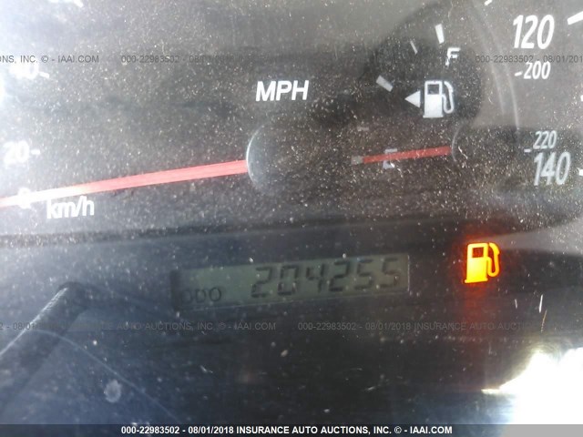 4T1BF30K62U537618 - 2002 TOYOTA CAMRY LE/XLE/SE 银色 照片 7