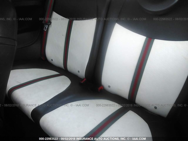 3C3CFFER5CT229176 - 2012 FIAT 500 LOUNGE BLACK photo 8