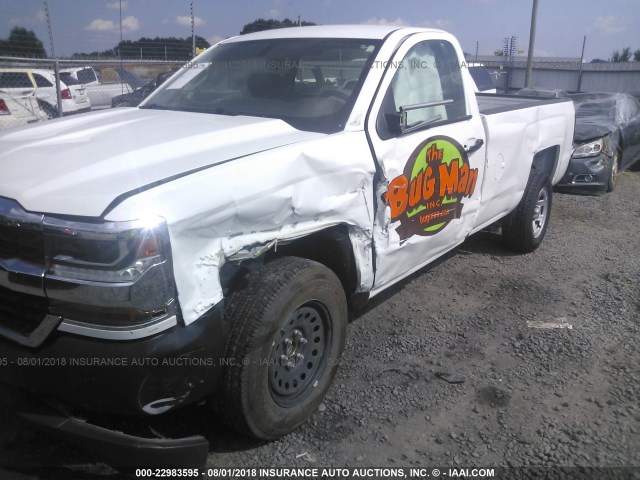 1GCNCNEC9HZ190630 - 2017 CHEVROLET SILVERADO C1500/C1500  LS WHITE photo 2