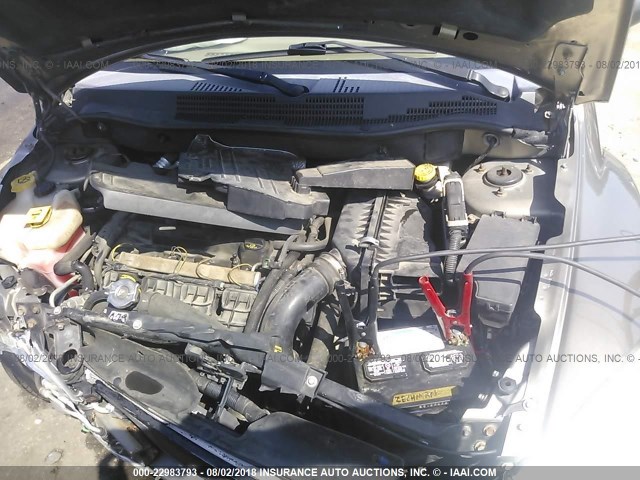 1B3HB78K67D133944 - 2007 DODGE CALIBER R/T GOLD photo 10