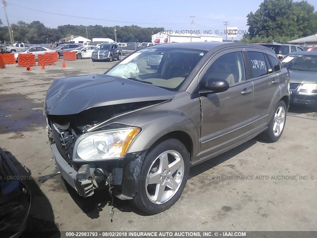 1B3HB78K67D133944 - 2007 DODGE CALIBER R/T GOLD photo 2