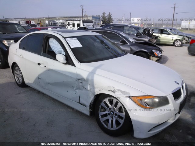 WBAVC93547KX53308 - 2007 BMW 328 XI WHITE photo 1