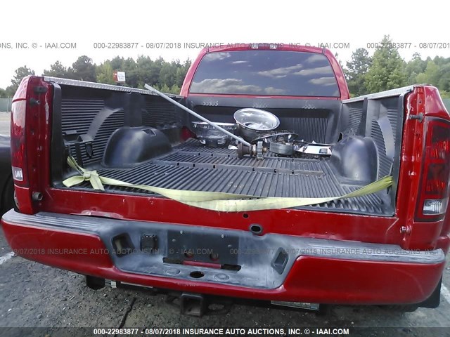 3D7MS48C15G792573 - 2005 DODGE RAM 3500 ST/SLT RED photo 8