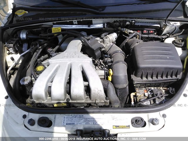 3C4FY588X4T256035 - 2004 CHRYSLER PT CRUISER TOURING 白色 照片 10