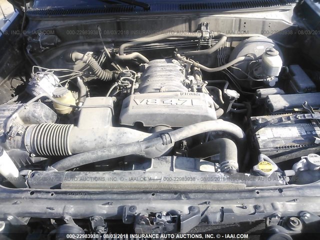 5TBDT48106S531615 - 2006 TOYOTA TUNDRA DOUBLE CAB LIMITED BLACK photo 10