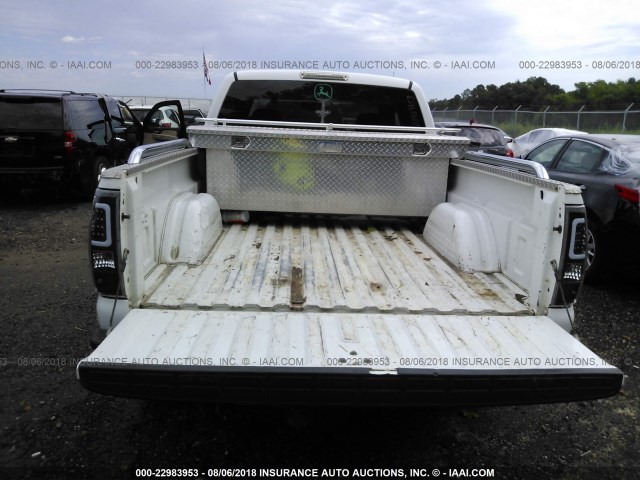 1GCEK19B85Z337982 - 2005 CHEVROLET SILVERADO K1500 WHITE photo 8