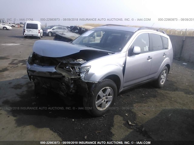 JA4MS31X17Z002056 - 2007 MITSUBISHI OUTLANDER ES/LS 银色 照片 2